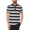 Original Penguin 1955 Clubhouse Stripe Golf Polo -Original Penguin 1955 Clubhouse Stripe Golf Polo Caviar Original Penguin