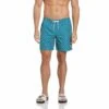 Original Penguin All Over Fan Print Swim Short -Original Penguin All Over Fan Print Swim Short Pacific Original Penguin