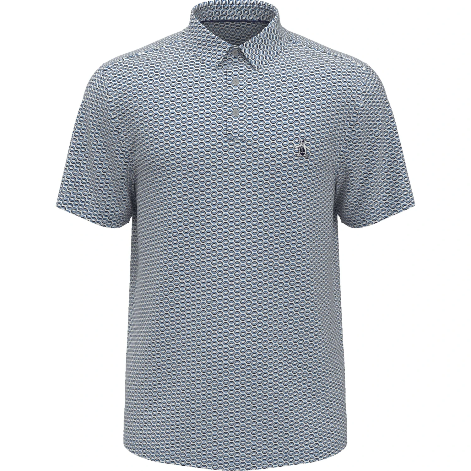 Original Penguin All Over Heritage Geo Print Golf Polo 3 Original Penguin All Over Heritage Geo Print Golf Polo