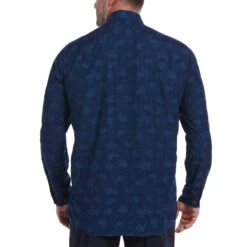 Original Penguin -Original Penguin Big Tall Jacquard Denim Shirt Original Penguin 2