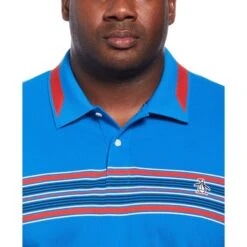 Original Penguin Big And Tall Micro Pique Chest Stripe Polo -Original Penguin Big and Tall Micro Pique Chest Stripe Polo Original Penguin 3