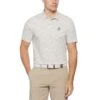 Original Penguin Chi Chi Allover Tribal Print Golf Polo -Original Penguin Chi Chi Allover Tribal Print Golf Polo Chinchilla Original Penguin