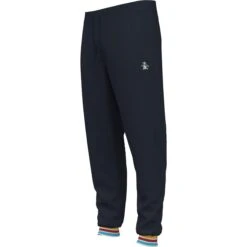 Original Penguin Fleece Jogger With Flat Knit Trim -Original Penguin Fleece Jogger with Flat Knit Trim Original Penguin 3