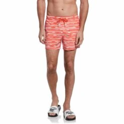 Original Penguin Glitch Print Swim Short