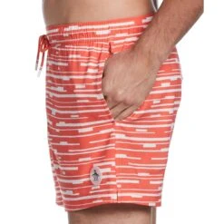 Original Penguin Glitch Print Swim Short -Original Penguin Glitch Print Swim Short Original Penguin 3