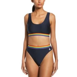 Original Penguin High Waist Pride Solid Bikini Bottom -Original Penguin High Waist Pride Solid Bikini Bottom Original Penguin 3