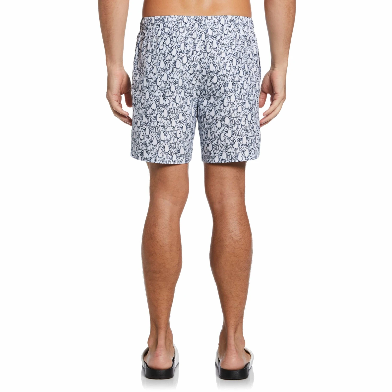 Original Penguin Pete Print Swim Shorts 4 Original Penguin Pete Print Swim Shorts - Image 2