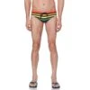 Original Penguin Pride Rainbow Stripe Swim Brief -Original Penguin Pride Rainbow Stripe Swim Brief Dark Sapphire Original Penguin