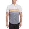 Original Penguin Pride Stripes Shirt -Original Penguin Pride Stripes Shirt Dark Sapphire Original Penguin