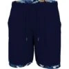 Original Penguin Printed Compression Lining Tennis Shorts -Original Penguin Printed Compression Lining Tennis Shorts Black Iris Original Penguin