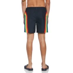 Original Penguin Rainbow Pride Swim Shorts -Original Penguin Rainbow Pride Swim Shorts Original Penguin 3