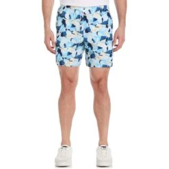 Original Penguin Tennis Performance Printed Short