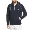 Original Penguin Waffle Knit Patch Hoodie -Original Penguin Waffle Knit Patch Hoodie Dark Sapphire Original Penguin