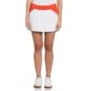 Original Penguin Women's 13" Color Block Tennis Skort -Original Penguin Womens 13 Color Block Tennis Skort Bright White Original Penguin