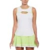 Original Penguin Women's Color Block Cut-out Tennis Tank 1 Original Penguin Women's Color Block Cut-out Tennis Tank -Original Penguin Womens Color Block Cut out Tennis Tank Bright White Original Penguin