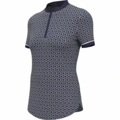 Original Penguin Women's Geo Blade Collar Golf Polo -Original Penguin Womens Geo Blade Collar Golf Polo Original Penguin 3