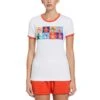 Original Penguin Women's Pop Art Pete Performance Tennis Tee 2 Original Penguin Women's Pop Art Pete Performance Tennis Tee -Original Penguin Womens Pop Art Pete Performance Tennis Tee Bright White Original Penguin