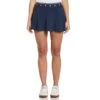 Original Penguin Women's Tennis Skort With Elastic Waistband -Original Penguin Womens Tennis Skort with Elastic Waistband Black Iris Original Penguin